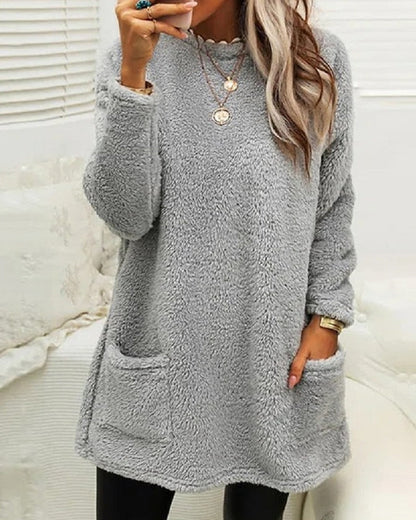 Casual warm top for women