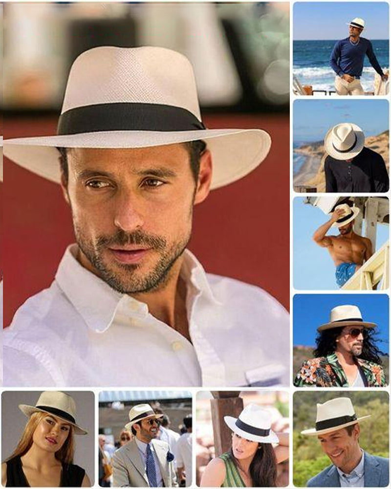 Classic sun hat with a large brim