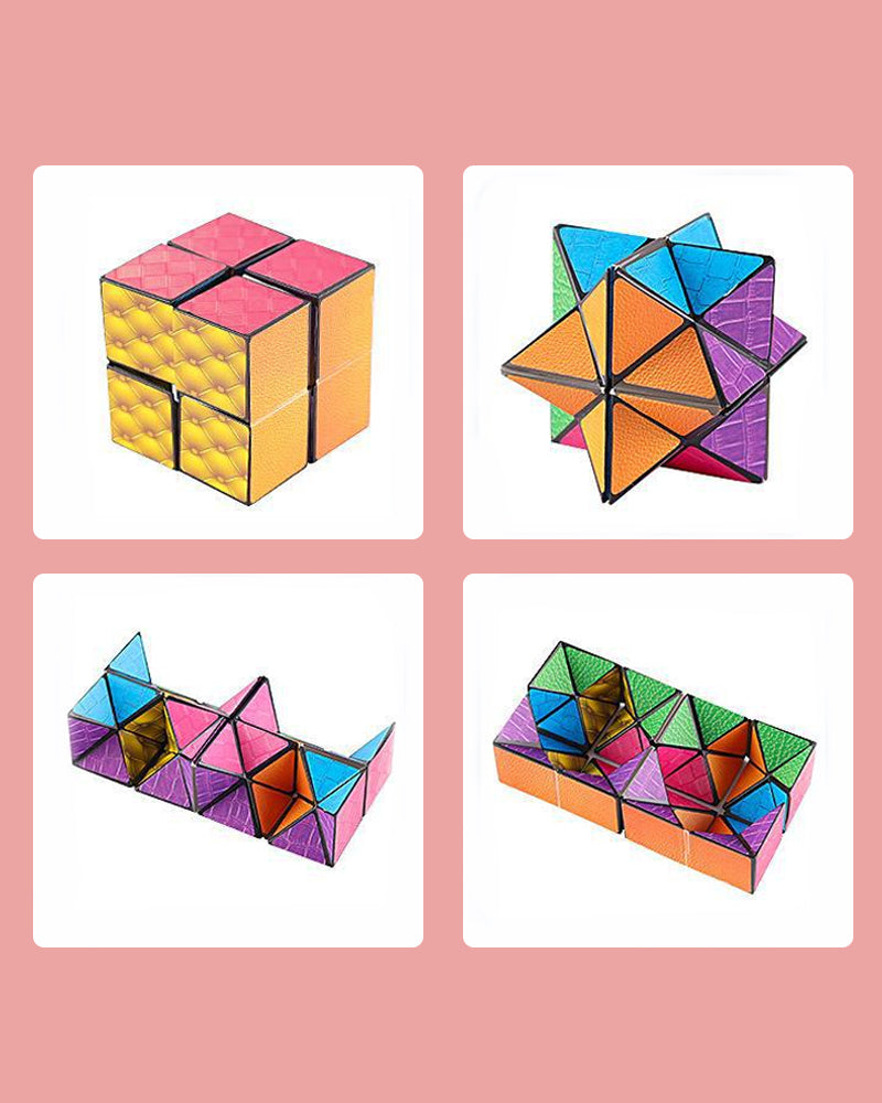 Unusual magical 3D cube
