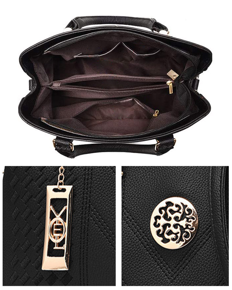 Fashion elegant embroidered handbag shoulder crossbody bag