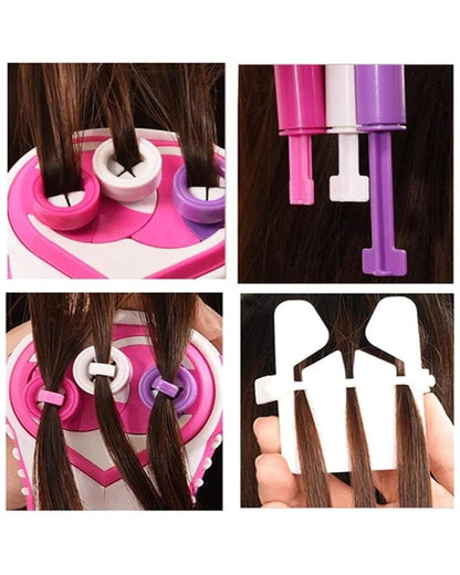 Automatic hair braiding tool 