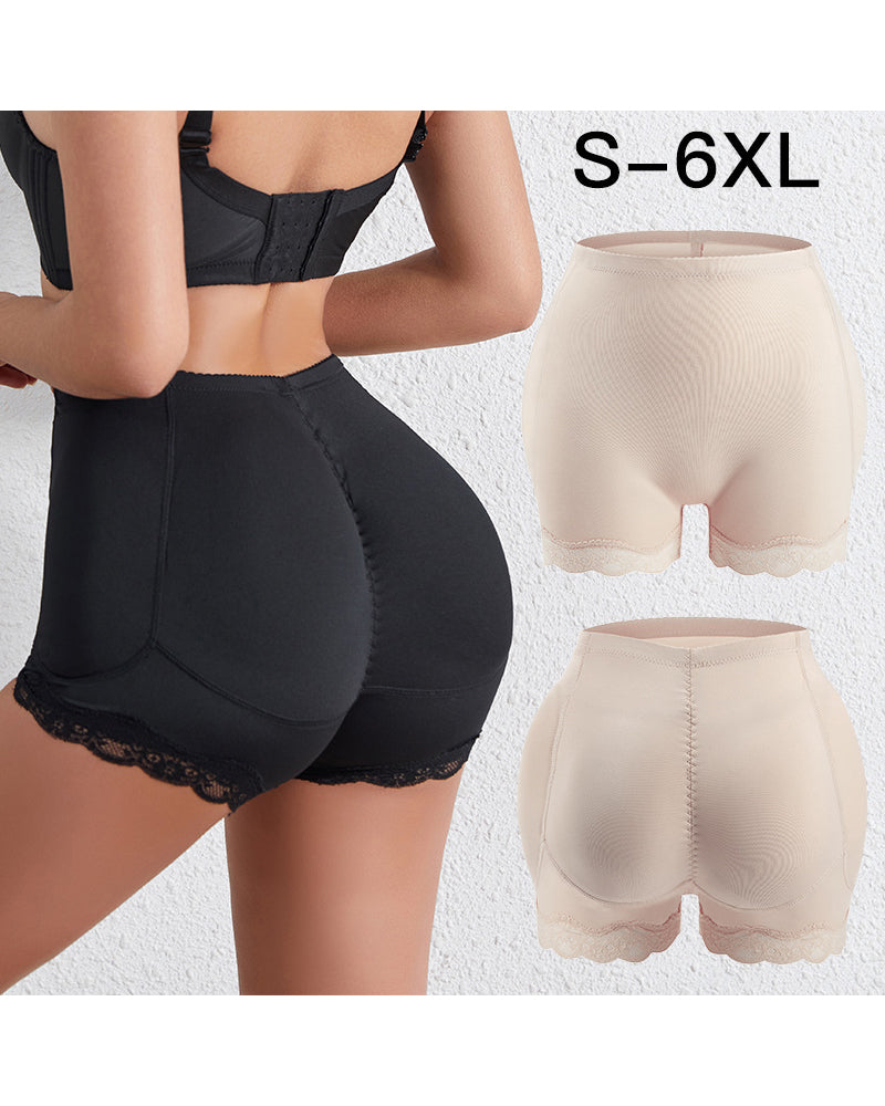 Boxer shorts with hip pads