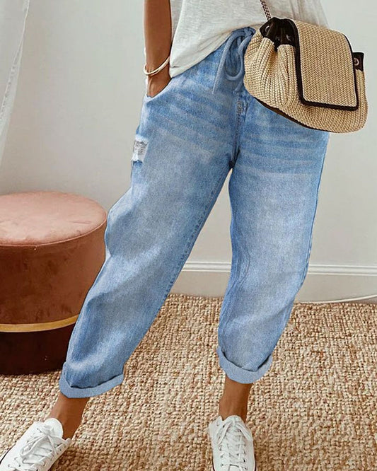 Casual jeans with pocket