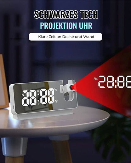 Smart digital projection clock 