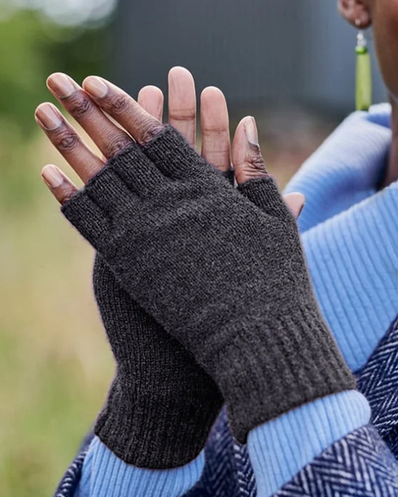 Fingerless unisex thermal gloves
