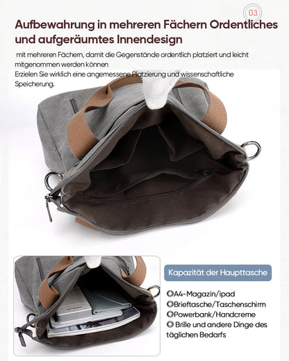 Shoulder bag with storage space