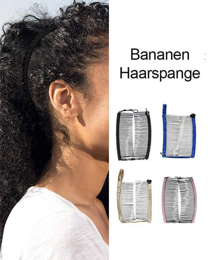 Banana hair clip