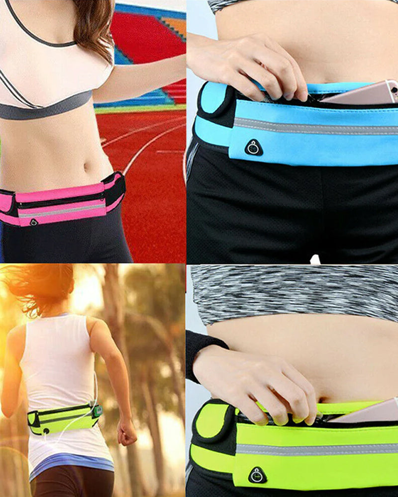 Multifunctional running belt bag