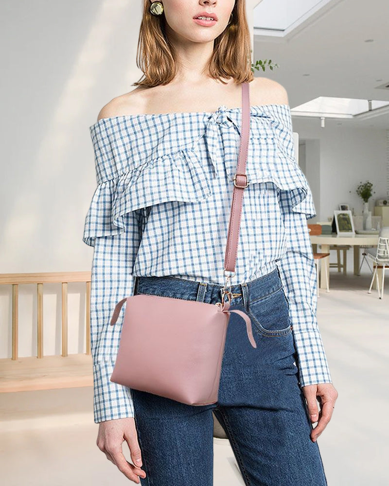 Women's handbag shoulder bag 3-piece set