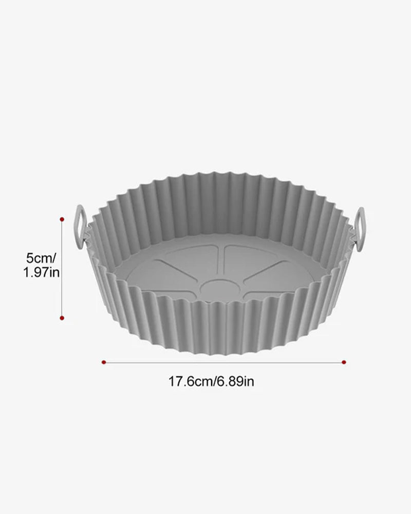 Silicone baking tray for steam fryer