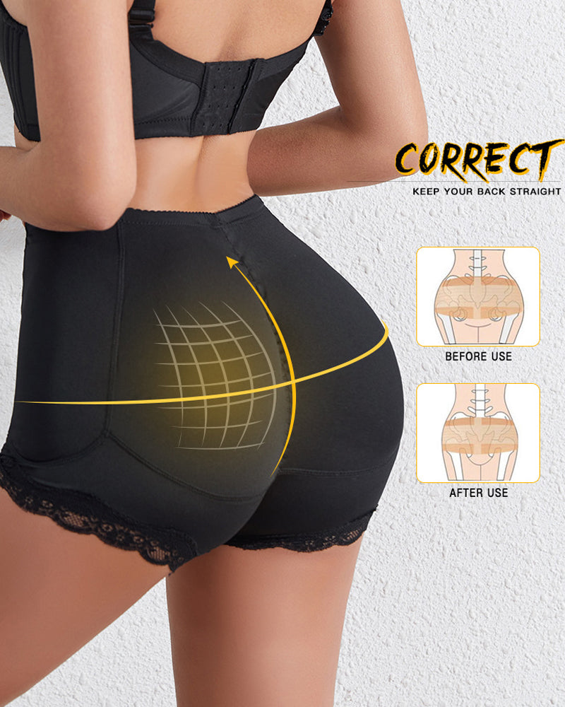 Boxer shorts with hip pads