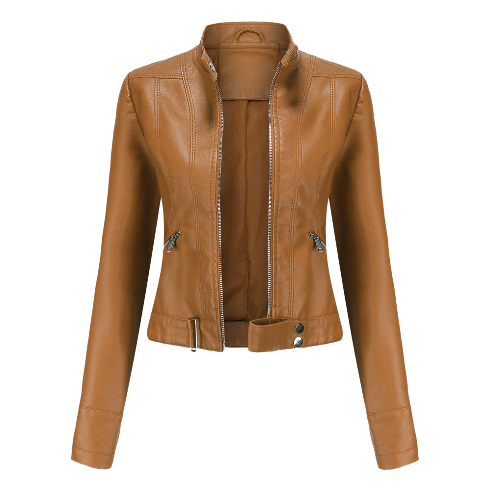 Stylish leather jacket