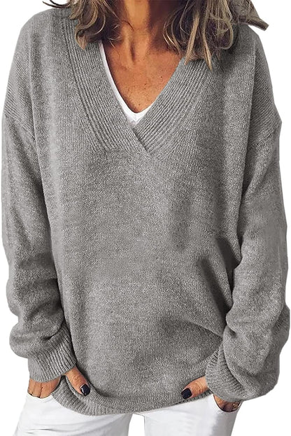 Fashionable cashmere comfort sweater