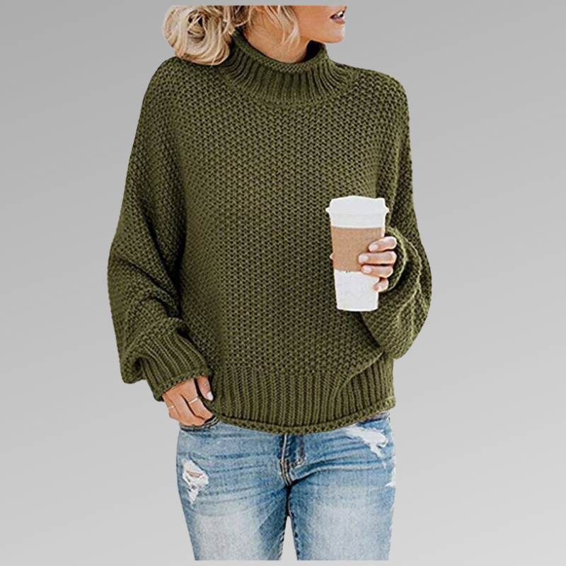 Fashionable knitted sweater