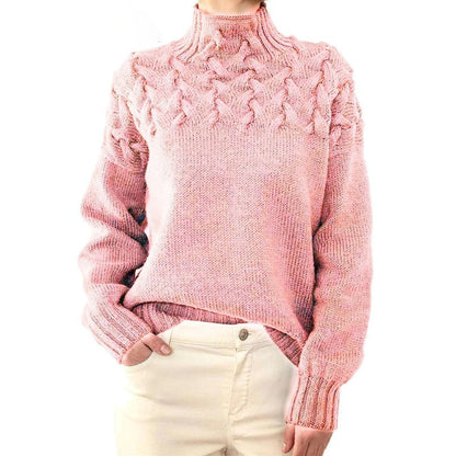 Elegant sweater with a turtleneck