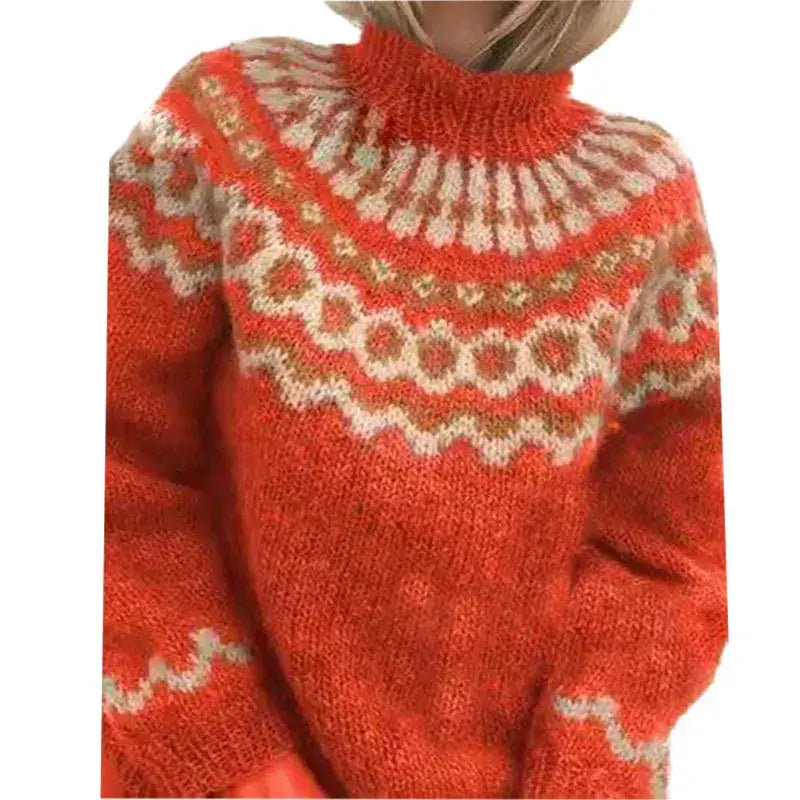 Cozy knitted sweater